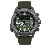 Orologio Citizen Promaster Solare Cronografo JV1005-02W Quadrante Verde da Uomo