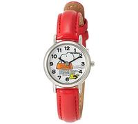 Orologio Citizen Q&Q Analogico Snoopy Impermeabile Cinturino Pelle P003-324 D...