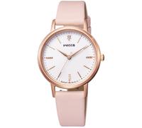 Orologio Citizen Wicca Solar Donna Maglia/Pelle Serie KP5 Argento/Rosa/Oro...