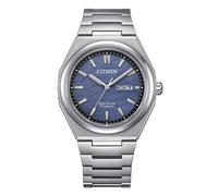 Orologio Citizen Zenshin Eco drive Super Titanio Quadrante Blu AW0130-85L