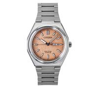 Orologio Citizen Zenshin Solare Elegante AW0130-85Z Quadrante Salmone da Uomo