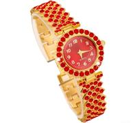 Orologio classico da donna con numeri romani finitura oro classico | Per indici a numeri romani, oro, movimento al quarzo, cinturino in lega, elegante da indossare tutti i giorni