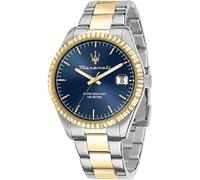 Orologio COMPETIZIONE SILVER GOLD BLUE R8853100027 Maserati Uomo