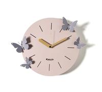 orologio con farfalle battito ali Gelso ,glicine in Ferro 30cm