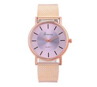 Orologio con lettere Vita Donna Orologio al Quarzo di Alta Qualità Vetro Distinto Blu Orologio Donna Orologio Donna, G, misura unica