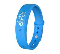 Orologio con sveglia silenziosa - Tracker resistente all'acqua IP67, cinturino di avviso con vibrazione, promemoria per la pillola | Orologio vibrante discreto per bambini, anziani e adulti