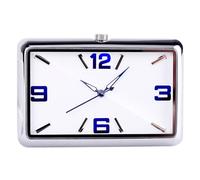 Orologio con ventola - Cruscotto mini stick in acciaio inossidabile, orologio con movimento al quarzo Air Car | Elegante accessorio interno automobilistico per auto, camion, SUV, scrivania o decorazio