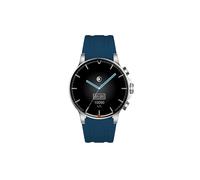 Orologio Connesso - BIGBEN CONNECTED - Rotondo - IP68 - 70 modalità sportive - Argento con bracciale blu