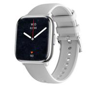 Orologio connesso con monitoraggio della salute e chiamate Bluetooth, 7 giorni, grigio