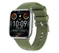 Orologio connesso con monitoraggio della salute e chiamate Bluetooth, batteria da 7 giorni, verde scuro