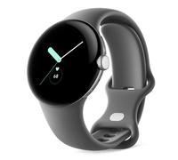 Orologio connesso GOOGLE Pixel Watch - 41 mm - Argento lucido Attivo - Bracciale Charcoal