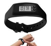 Orologio Contapassi GRV - Senza O App | Fitness Con Contapassi, Contacalorie E Monitoraggio Sonno | Grande Schermo LCD, Cinturino In Silicone Leggero Per Camminata E Corsa