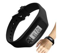 Orologio contapassi senza app né cellulare, display LCD leggero | Contapassi e calorie, ampio schermo per camminare, corsa, fitness, quotidiano, viaggi, jogging, escursionismo