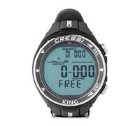 Orologio Cressi Sub King Nero computer per Apnea