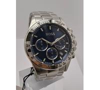 OROLOGIO CRONOGRAFO HUGO BOSS HERO UOMO HB1513755 QUADRANTE BLU - GARANZIA...