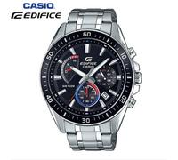 Orologio Cronografo Uomo Casio Edifice EFR-552D-1A3 Acciaio Argento Analogico...