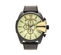 OROLOGIO CRONOGRAFO UOMO DIESEL MEGA CHIEF DZ4495 CHAMPAGNE - GARANZIA - PREZ...