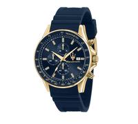 Orologio Cronografo Uomo Maserati, 44mm, Quarzo, Impermeabile, Movimento...