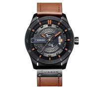 Orologio CURREN BR-14166 - Marrone / Arancione