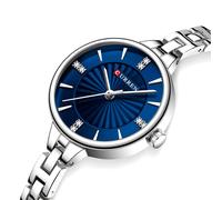 Orologio CURREN EX-35233 - Argento / Blu KP35233