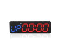 Orologio da allenamento, mini timer portatile for palestra con magnete integrato for palestra domestica, timer programmabile for conto alla rovescia/incremento Molteplici modalità