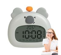 Orologio da allenamento per il sonno per bambini - OK sveglia per bambini con luce notturna e timer per | Lampada da tavolo carina in silicone ricaricabile per animali, macchina del suono