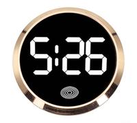 Orologio da auto con display luminoso e pulsante touch, progettato per veicoli e moto, include per un'installazione rapida e sicura (B)