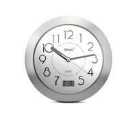 Orologio da bagno al quarzo, display digitale, telaio in alluminio, ventose, quadrante bianco, modello 41964 - Preciso e funzionale