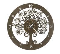 Orologio da casa moderno Big Albero della vita Diametro 70 cm colore Oro e bronzo
