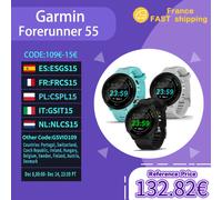 Orologio da corsa GPS Garmin Forerunner 55 con allenamenti sagomati giornalieri fino a 2 settimane di durata della batteria Smart Watch