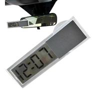 Orologio da cruscotto portatile: orologio a ventosa, orologio per piccola auto | Letture accurate di e temperatura, orologio elettronico automobilistico per auto, camion, motocicli, forniture pe
