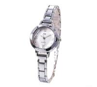 Orologio da donna al quarzo oro piccolo per quadrante moda donna al quarzo | Finitura color oro, piccolo per il quadrante, design creativo dei bordi, movimento al quarzo preciso, accessorio alla moda