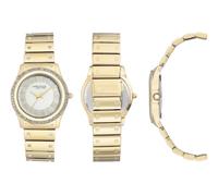 Orologio Da Donna Anne Klein New York 32Mm In Oro Con Cristalli Swarovski