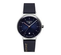 Orologio Da Donna Bauhaus 2141-3 Con Cinturino In Pelle E Quadrante Blu Navy