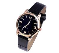 Orologio da donna Blue Life Watch High End Glass Quartz Distinguished Orologio da donna bicolore, Nero , One Size