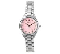 Orologio da donna Bulova Sutton Rosa Quadrante Quartz Casual 96P249 30M