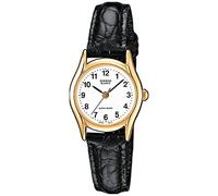 Casio LTP-1154PQ-7B Orologio Donna ,Vetro minerale, Cinturino in vera pelle