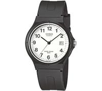 Da Uomo Casio Orologio Rotondo Quadrante Nero,Impermeabile A 50 Metri,Nero