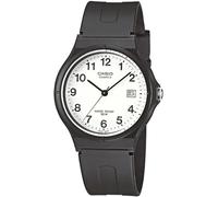 Da Uomo Casio Orologio Rotondo Quadrante Nero,Impermeabile A 50 Metri,Nero