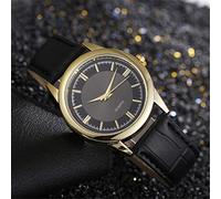 Orologio da donna con cinturino al quarzo da uomo, quadrante semplice, orologio casual da uomo in maglia, J, misura unica
