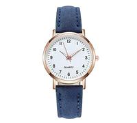 Orologio da donna con cinturino in scala punteggiata, orologio da donna, con punta smerigliata, orologio da donna con scala digitale, orologio classico rotondo per tutti i giorni con numeri romani,