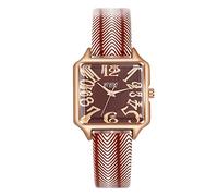 Orologio da donna con movimento al quarzo, orologio da polso da donna con cinturino che si illumina, E, misura unica, Bracciale