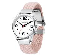 Orologio da donna con voce italiana e ampio display digitale Orologio adatto agli anziani con problemi di vista, ipovedenti, non vedenti o malati di Alzheimer Dotato di sveglia e cinturino in nylon