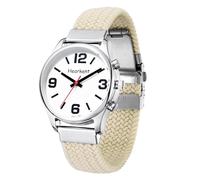 Orologio da donna con voce italiana e ampio display digitale Orologio adatto agli anziani con problemi di vista, ipovedenti, non vedenti o malati di Alzheimer Dotato di sveglia e cinturino in nylon