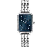 Orologio da donna Daniel Wellington Quadro Arctic Blue Sunray Dial acciaio...