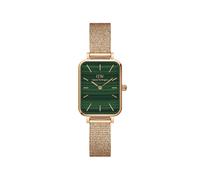 Orologio da donna Daniel Wellington Quadro pressato quadrante verde Melrose D...