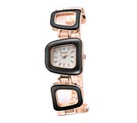Orologio da Donna Nero Oro Rosa Orologi Polso Classico U1354