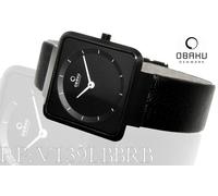 Orologio da Donna OBAKU V139LBBRB Acciaio Inox Nero Sportivo Semplice Moderno