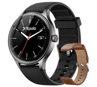 Orologio da donna per Samsung, Android, iPhone, 1.8" Smartwatch for Women con chiamata Bluetooth, Voce di AI, Alexa integrato, Smartwatch Monitor, Calorie, IP68 Orologio Intelligente, Podometro, Nero