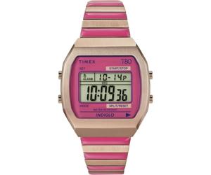 Orologio da donna Timex 80 quarzo cinturino digitale in acciaio TW2W41600